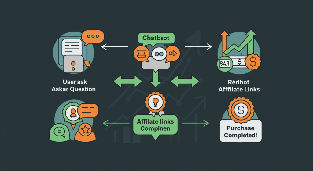 3- Chatbots de IA para Afiliados atraindo tráfego qualificado e aumentando conversões.